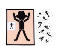 QUXVUIS Modelo de Cuerpo Humano, Juguete de Rompecabezas, artesanía extremidades extraíbles para Herramienta enseñanza