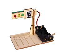 QUXVUIS Modelo de semáforo de Juguete para enseñar a niños, Estudiantes y Adolescentes, farolas, semáforo para Madera, Juguetes para Adolescentes