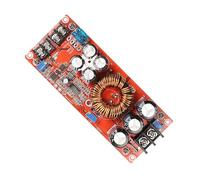 QUXVUIS Módulo convertidor Boost de Potencia de 1200W para Suministro Voltaje Estable módulo Potencia Carga Integrado Ajustable Paso Hierro