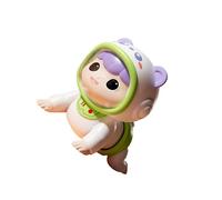 QUXVUIS Muñeca eléctrica para gatear, juguete educativo atractivo, desarrollo del bebé y actividades divertidas para el tiempo libre, juguete para niños pequeños, lindo rompecabezas de escalada para