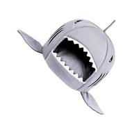 QUXVUIS Nido para Gatos Seguro y Suave: el Lugar Amigo felino Lindo Nido para Mascotas Productos de Universal para Mascotas, Gris, XS