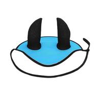 QUXVUIS Orejeras de Caballo de Malla Suave y cómoda, Correa práctica para facilitar el, Suministros ecuestres Que evitan el desprendimiento, Azul Cielo