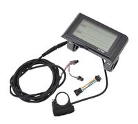 QUXVUIS Panel de Control de Instrumentos con Pantalla LCD ABS, Accesorios modificación, Instrumento para Patinete eléctrico, vehículo eléctrico