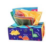 QUXVUIS Pañuelos de Papel o Seda para niños Que aprenden temprano, Divertidos y Divertidos, con Caja de Juguetes interactiva de Colores, para Conducir, para , 10 Seda 3