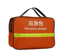 QUXVUIS Paquete de Emergencia Reflectante Seguro para la Noche, Tela Duradera Impermeable para Bolsa de Emergencia, Ayuda fácil Transportar y Sujetar, Tamaño: 34 * 24 * 12cm