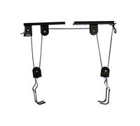 QUXVUIS para Sistema de polea de elevación Bicicletas Perchas Techo montadas con Tornillos Ganchos Accesorios