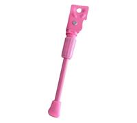 QUXVUIS Pata de Cabra Rosa para Bicicleta Infantil, Accesorio Esencial para Ciclismo Infantil, reposapiés Antideslizante Que Mantiene la Estabilidad de la Bicicleta, Pata de, Rosa, 18 Pulgadas