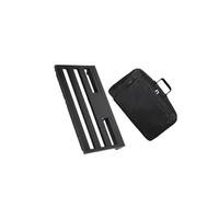 QUXVUIS Pedalera de efectos grande, ligera y fácil de transportar, con bolsa de almacenamiento para profesionales. Ligera y robusta, resistente a la presión. Soporte para