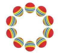 QUXVUIS Pelota de Entrenamiento Flexible y Pelota Blanda de Golf para Practicar tiros de aproximación Durante Entrenamientos en Interiores y Exteriores. Ventana de Cristal.