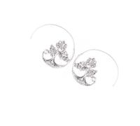 QUXVUIS Pendientes circulares en forma de remolino, decoraciones para mujer, diario, colgante para colgar en la oreja, accesorios populares, pendientes colgantes para la playa, Tipo6