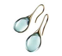 QUXVUIS Pendientes de botón para niñas y aretes hipoalergénicos, una excelente opción para regalar en fiestas, vida diaria, calcetines de ciervo y árbol de Navidad, Verde, 5.6 cm