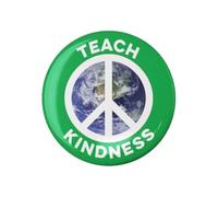 QUXVUIS Pin único y artístico para entusiastas de la moda: exprese su individualidad con un pin único y artístico para entusiastas de la moda, Paz contra contaminación