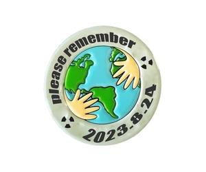 QUXVUIS Pin único y artístico para entusiastas de la moda: exprese su individualidad con un pin único y artístico para entusiastas de la moda, Contaminación marítima