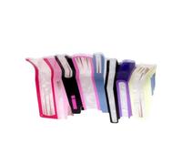 QUXVUIS Pinza de pelo de dopamina con libro bloqueado Color para estilismo diario, pinza pelo disco acrílico, accesorio para el cabello, acrílica, Rosado