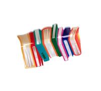 QUXVUIS Pinza de pelo de dopamina con libro bloqueado Color para estilismo diario, pinza pelo disco acrílico, accesorio para el cabello, acrílica, naranja