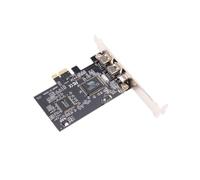 QUXVUIS Potente Adaptador de Tarjeta PCI-E con Conector PCI-E Que Conecta cómodamente cámaras Digitales con velocidades de Transferencia Datos hasta 400 Mbps. Tarjeta controladora con miniconector.