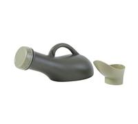 QUXVUIS Práctico urinario de plástico con embudo para ancianos y viajes por carretera, dispensador de orina para ancianos, dispensador orina ABS para exteriores