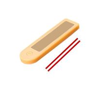 QUXVUIS Protector de Panel para Patinete eléctrico, Placa de Circuito, Cubierta para salpicadero, Pantalla visualización, Funda Suave, Accesorio portátil Ligero, Naranja