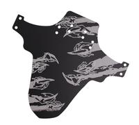 QUXVUIS Protector de Rueda de neumático para Salpicaduras Bicicleta, alas Bicicleta montaña, Herramienta protección Universal Reflectante, Guardabarros Tabla Suciedad