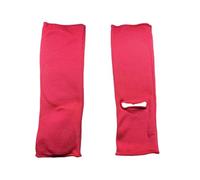 QUXVUIS Protectores de pantorrillas para entusiastas del Deporte. Regalo de Amplia aplicación y Duradero para Amigos. Diseñado para Adaptarse. , Rojo , Metro