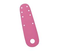 QUXVUIS Protectores de Puntera de fácil instalación, Piel sintética Primera Calidad, para Patines. La Puntera los Patines se instala fácilmente en los Zapatos, Rosa, 18 x 5.5 cm