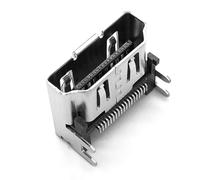 QUXVUIS Puertos compatibles con de resolución 4K, tomas de vídeo para videojuegos, accesorios interfaz reparación, piezas repuesto