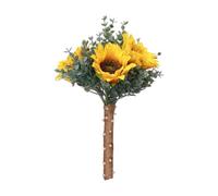 QUXVUIS Ramo de Novia Duradero para Bodas, Flores Artificiales, Hermosa decoración primaveral para Ramos de Novia y Opciones decoración para Eventos, arreglos Florales, del hogar,