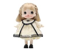 QUXVUIS Regalos de cumpleaños de San Valentín para Amigos graduación con muñecas Flexibles con articulaciones Flexibles, atuendos increíbles para un Tiempo Juego Creativo, muñeca niña con