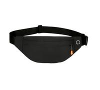 QUXVUIS Riñonera de Gran Capacidad para Hombre, riñonera para Trabajo Dentro o Fuera de Servicio, Gran Espacio, Tela Oxford Apertura, Informal, Negro