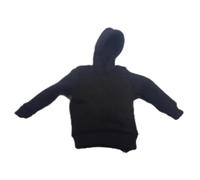 QUXVUIS Ropa para muñecas a escala 1/12, disfraces y conjuntos fáciles de usar que garantizan una vestimenta suave para figuras de acción colección, sudadera con acción masculina a escala