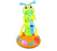 QUXVUIS Saxofón Interactivo Que Toca el Juguete de Oruga para niños, diversión Musical Que atrae la atención del bebé y Ayuda a reconocer