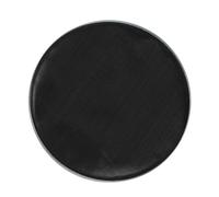 QUXVUIS Silenciadores de almohadillas de batería Reducen el ruido con un sonido mejorado en parches bombo y cajas Compactos y fáciles usar Control tono caja Control, negro, 13 pulgadas