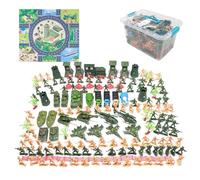 QUXVUIS Soldados Playset Hombres Figuras de acción Playset Que Proporciona diversión Familiar Atractiva con Modelos realistas y Opciones de Juego