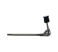 QUXVUIS Soporte de platillo ajustable con construcción de metal resistente, esencial para varios accesorios de batería. Soporte de platillo para batería estándar, Corto