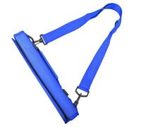 QUXVUIS Soporte para Bolsa de Palos de Golf, Organizador Palos Ajustable Viaje, Estuche Transporte Cruzado, Bolsa Campo prácticas, Entrenamiento al Aire Libre, Azul