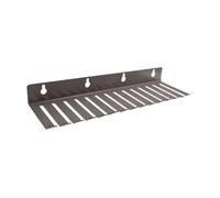 QUXVUIS Soporte para Cables, Estante Colgante con gestión de Cables, Ranuras de Gran Capacidad, lo Que lo Hace eficaz para organizar Varios, Bandeja, Negro, 14 Dientes