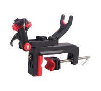 QUXVUIS Soporte para cañas de Pescar para Barco, con Abrazadera para Cubierta de Barco, diseñado para Adaptarse a la mayoría de cañas de Pescar de tamaño estándar con