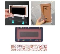 QUXVUIS Soporte para teléfono de Pared fácil de Colocar en la Ducha. Resistente al Agua, Pero Permite la funcionalidad Completa del teléfono sin comprometer claridad ni inmersión Total.