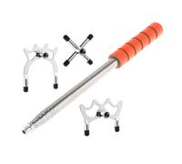 QUXVUIS Soporte telescópico Premium para Tacos de Billar. Ofrece un para Sistema de Soporte confiable. Instala Tacos Hoy Mismo y aprovecha al máximo tu Compra. Puente retráctil para con Cabeza.