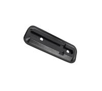 QUXVUIS Tabla de Surf Longboard Cola de Tabla de Surf Quillas Accesorio Quillas de Longboard Accesorios de quilla Deslizante de Paddleboard Aplicaciones para, Negro, Ranura para Aleta 21x7.8cm