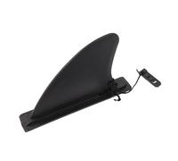QUXVUIS Tabla de Surf Longboard Cola de Tabla de Surf Quillas Accesorio Quillas de Longboard Accesorios de quilla Deslizante de Paddleboard Aplicaciones para, Negro, Aleta 18.3x11.3x3.2cm