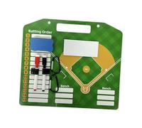 QUXVUIS Tablero de Entrenamiento de béisbol con marcadores de alineación. Gama de Herramientas para Entrenadores con diversas estrategias y técnicas. Tablero de alineación de