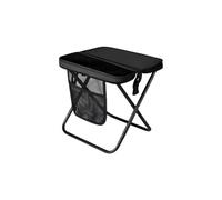 QUXVUIS Taburete de Mochila Plegable y versátil para viajeros Grandes Que Ofrece Comodidad Ligera y soluciones fáciles de Llevar al Aire Libre, lo Que facilita su Transporte en, Negro