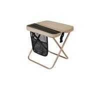 QUXVUIS Taburete de Mochila Plegable y versátil para viajeros Grandes Que Ofrece Comodidad Ligera y soluciones fáciles de Llevar al Aire Libre, lo Que facilita su Transporte en, Caqui