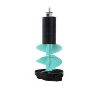 QUXVUIS Taladro de Hielo de aleación de Aluminio, Accesorios para Pesca en Hielo, diseñados para experiencias de Pesca rápida en Lagos, ríos, océanos, Mares, Lagos y ríos, Azul, 50 centímetros