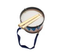 QUXVUIS Tambor de aprendizaje musical para niños con 2 baquetas, caja, juguete educativo musical para cultivar el talento y el, instrumento sensorial educativo de percusión.