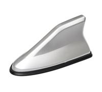 QUXVUIS Techo de Aleta de tiburón para Coche Mejorado Universal, Fuerte aplicabilidad, Cubierta de Antena aérea para Coche Resistente y Duradera, Antena con Forma de Aleta de tiburón, Plata