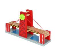 QUXVUIS Tren de Juguete, Regalo de Año Nuevo para niños. Incluye una Atractiva vía y un Puente Que fomenta la imaginación y la exploración. Juego de
