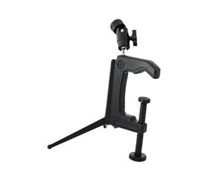 QUXVUIS Trípode profesional para teléfono, soporte de escritorio compacto, abrazadera en C flexible, excelente accesorio para cámara, para cualquier ocasión, soporte de abrazadera en C, clip universal