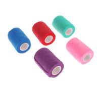 QUXVUIS Vendaje para heridas, cinta adhesiva no tejida, solución para perros, gatos y cachorros con propiedades autoadhesivas. El vendaje es para perros, gatos y otros animales pequeños, l